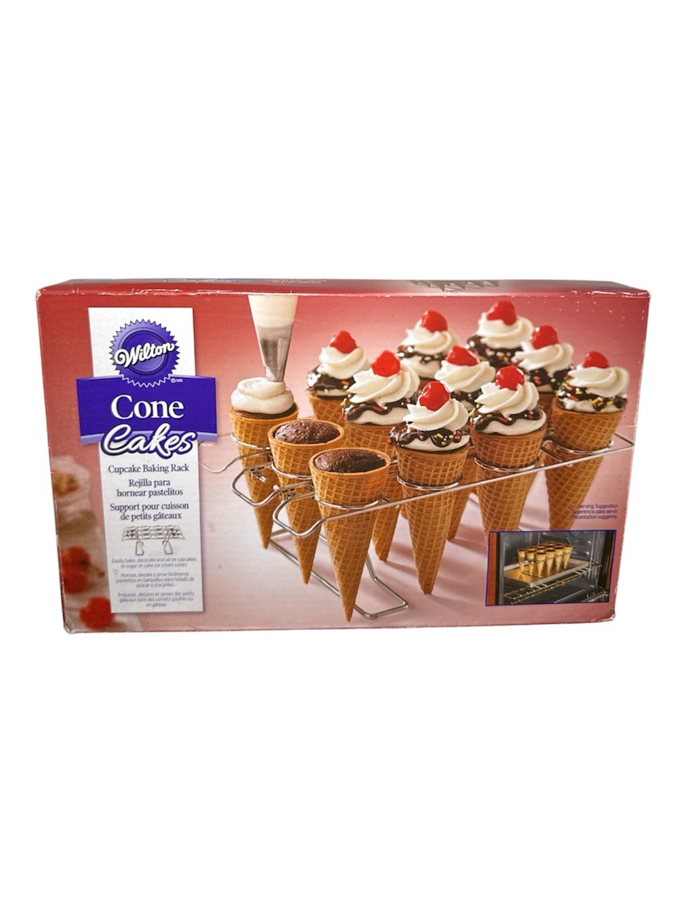 NEW! Wilton Cake Cone Cupcake Baking Rack/Ice Cream Cone Holder
